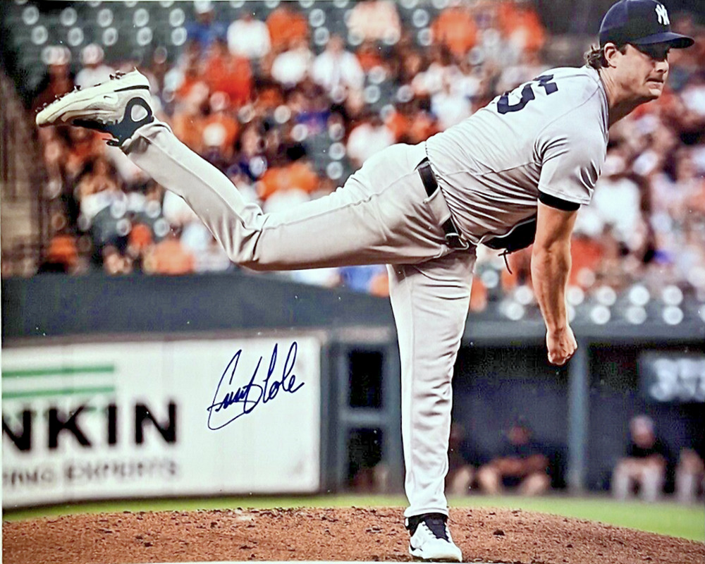 New York Yankees Gerrit Cole Signed 11x14 Photo Autograph Cy Young Ace MLB Auto